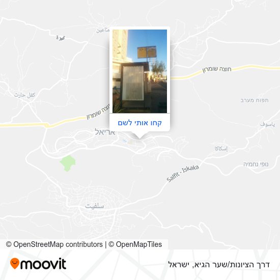 מפת דרך הציונות/שער הגיא