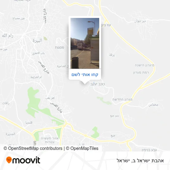 מפת אהבת ישראל ב