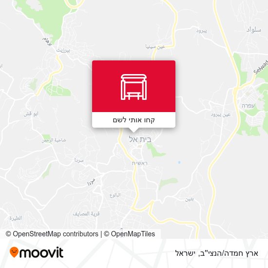 מפת ארץ חמדה/הנצי''ב