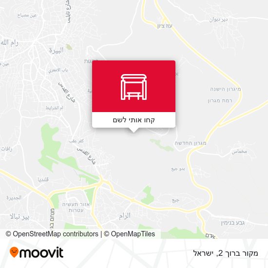 מפת מקור ברוך 2