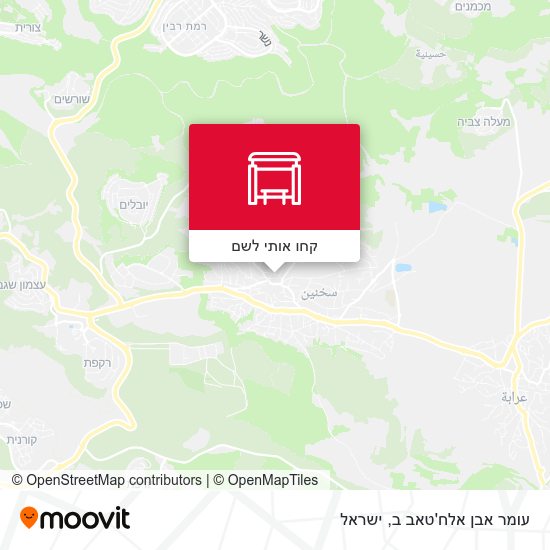 מפת עומר אבן אלח'טאב ב