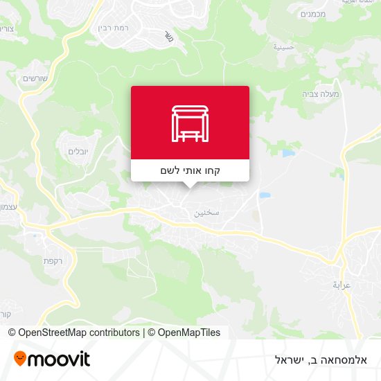 מפת אלמסחאה ב