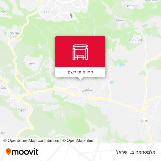 מפת אלמסחאה ב