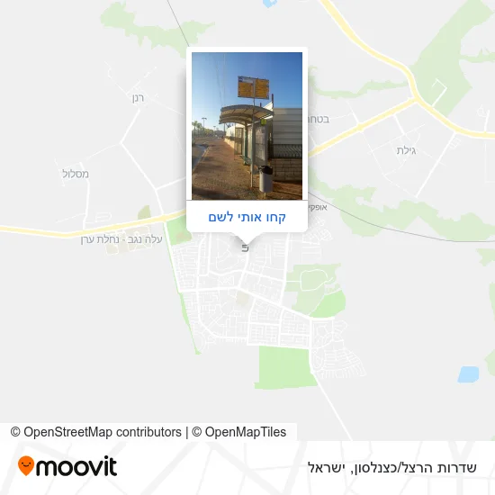 מפת שדרות הרצל/כצנלסון