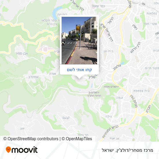 מפת מרכז מסחרי/דולצ'ין
