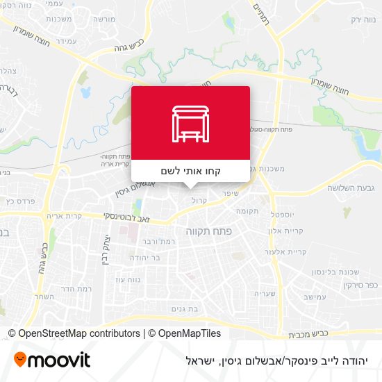 מפת יהודה לייב פינסקר/אבשלום גיסין
