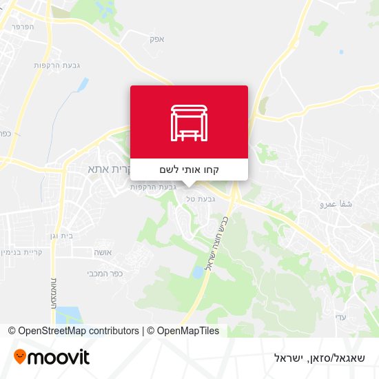מפת שאגאל/סזאן