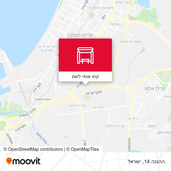מפת ההגנה 14