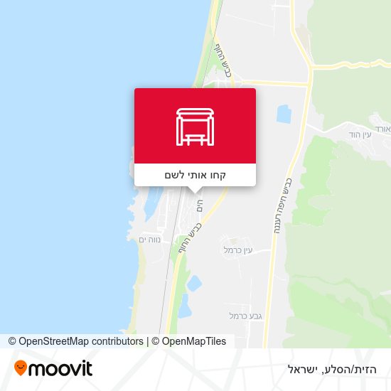 מפת הזית/הסלע
