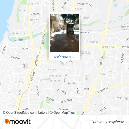 מפת הרצל/קריניצי