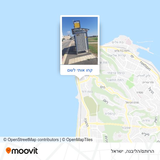 מפת הרותם/הליבנה