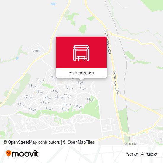 מפת שכונה 4