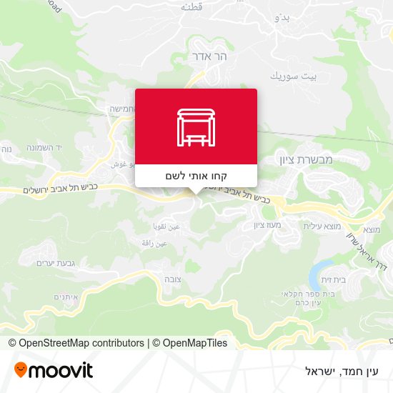 מפת עין חמד
