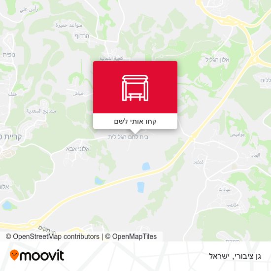 מפת גן ציבורי