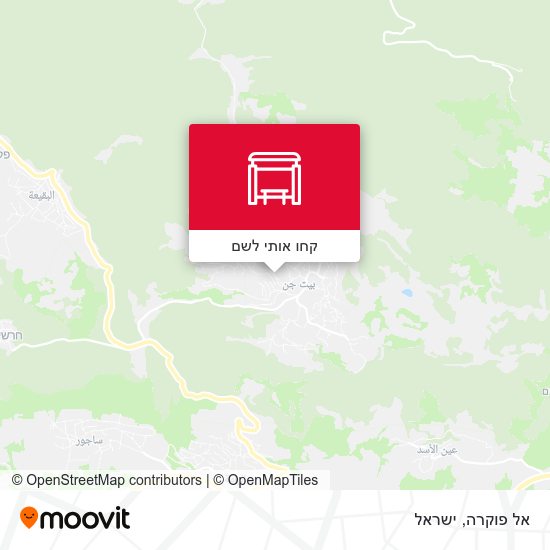 מפת אל פוקרה