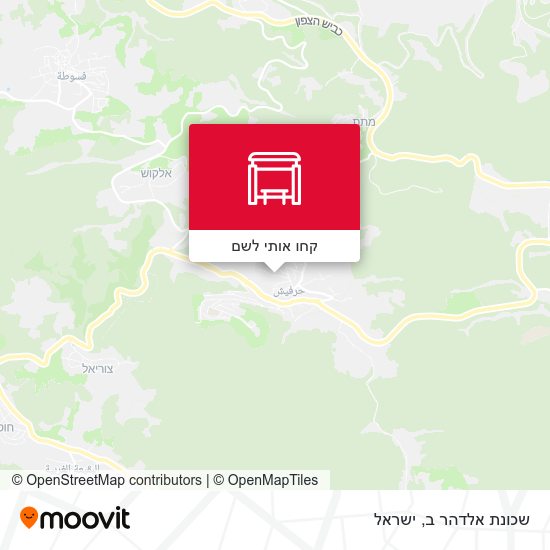 מפת שכונת אלדהר ב
