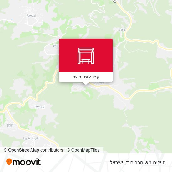 מפת חיילים משוחררים ד