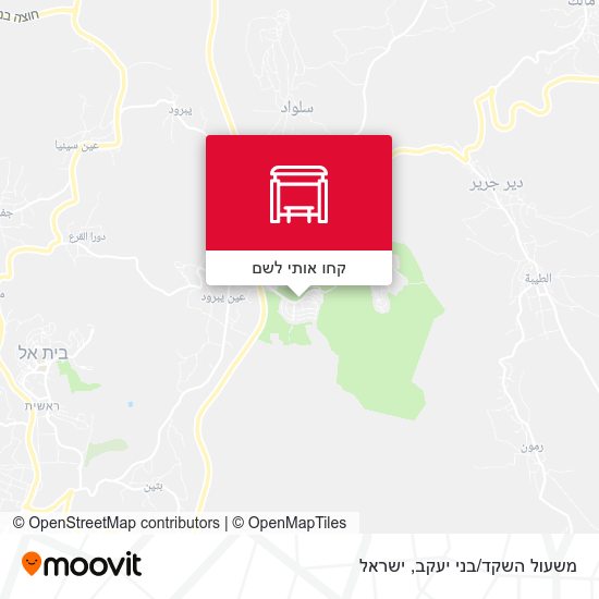 מפת משעול השקד/בני יעקב