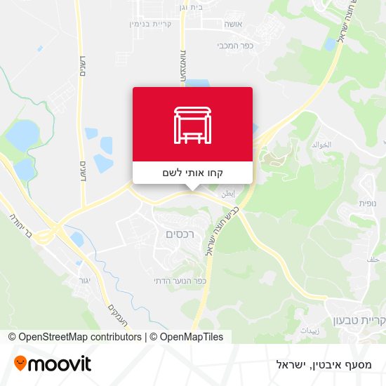 מפת מסעף איבטין
