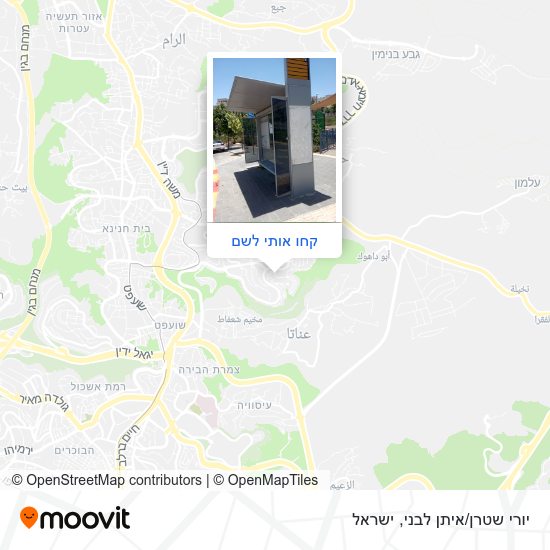 מפת יורי שטרן/איתן לבני