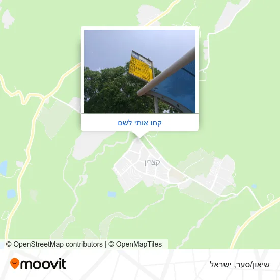 מפת שיאון/סער
