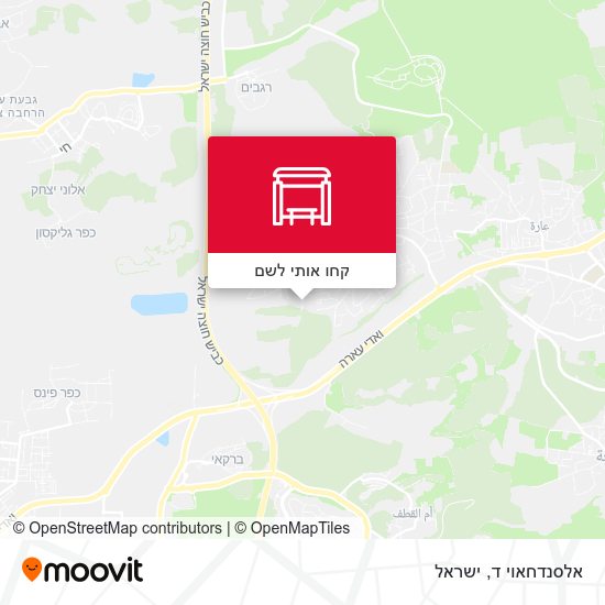 מפת אלסנדחאוי ד