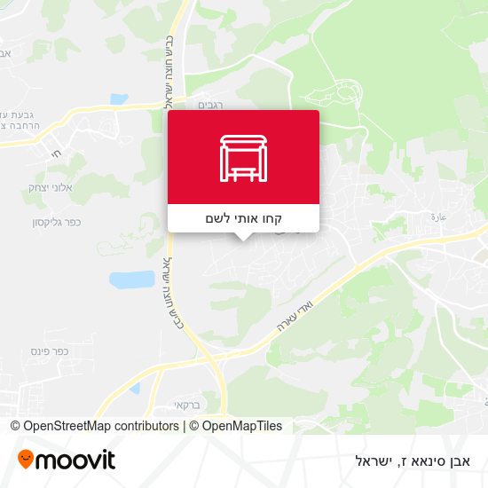 מפת אבן סינאא ז