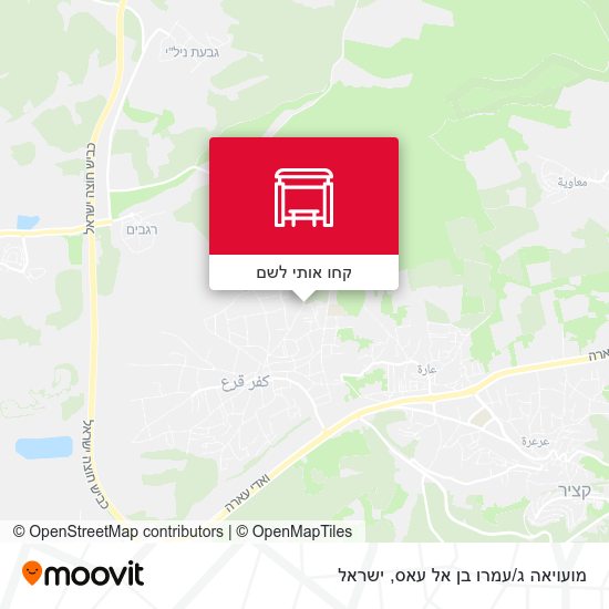מפת מועויאה ג/עמרו בן אל עאס
