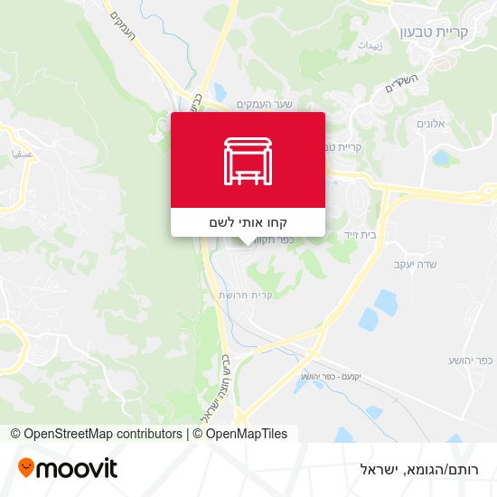 מפת רותם/הגומא