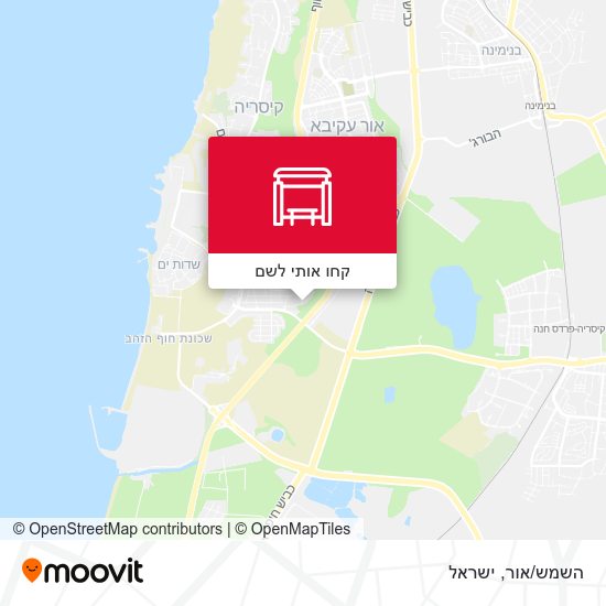 מפת השמש/אור