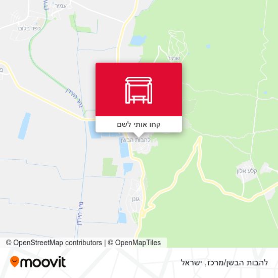 מפת להבות הבשן/מרכז