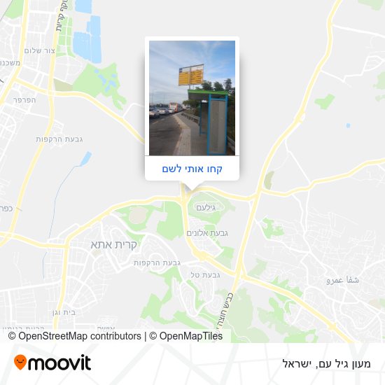 מפת מעון גיל עם