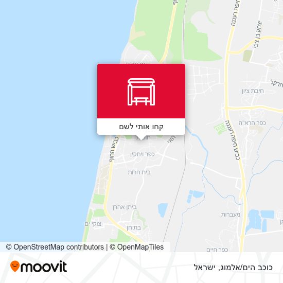 מפת כוכב הים/אלמוג