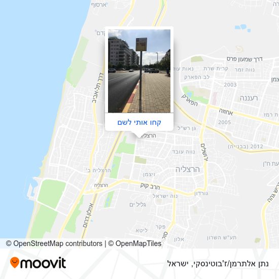 מפת נתן אלתרמן/ז'בוטינסקי