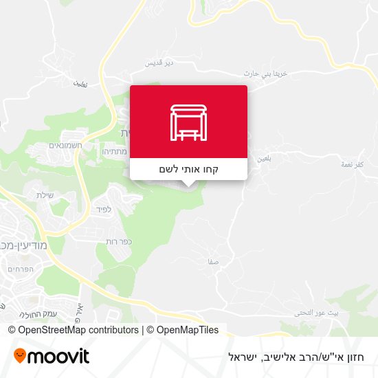 מפת חזון אי''ש/הרב אלישיב