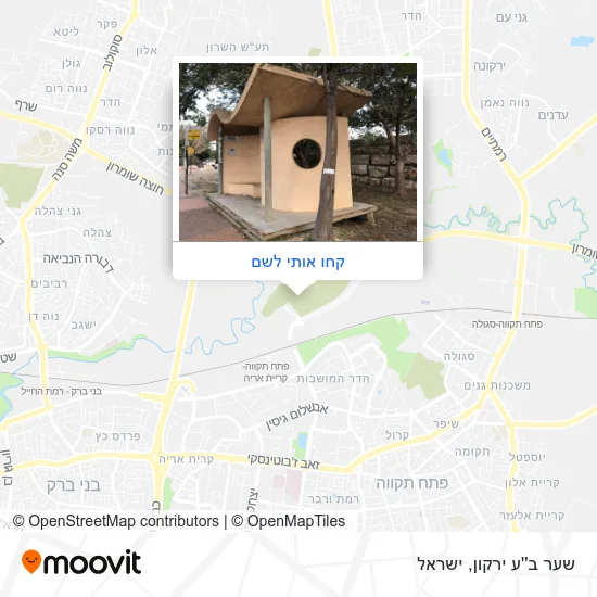 מפת שער ב''ע ירקון