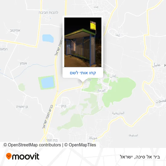 מפת ביר אל סיכה