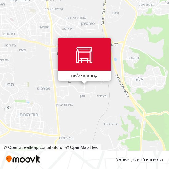 מפת המייסדים/היוגב