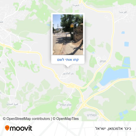 מפת כיכר אלמכמאן