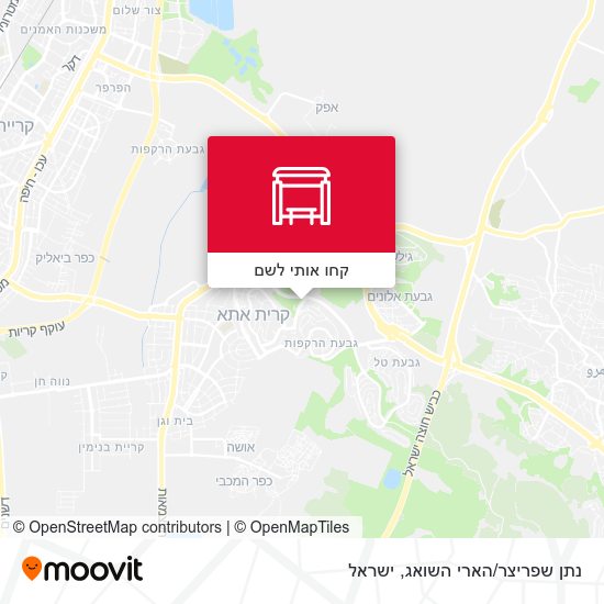 מפת נתן שפריצר/הארי השואג