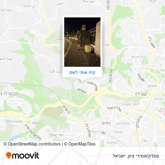 מפת צונדק/אסירי ציון
