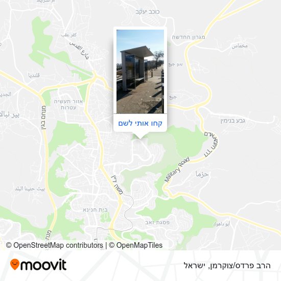 מפת הרב פרדס/צוקרמן