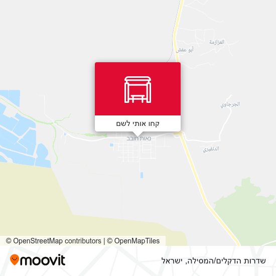 מפת שדרות הדקלים/המסילה