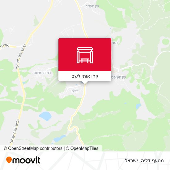 מפת מסעף דליה