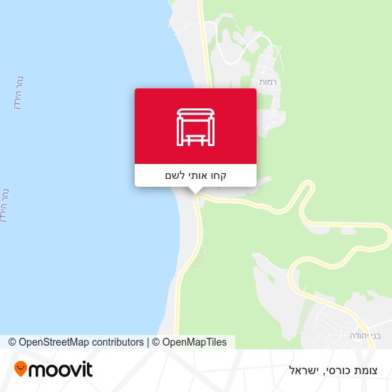 מפת צומת כורסי