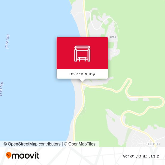 מפת צומת כורסי