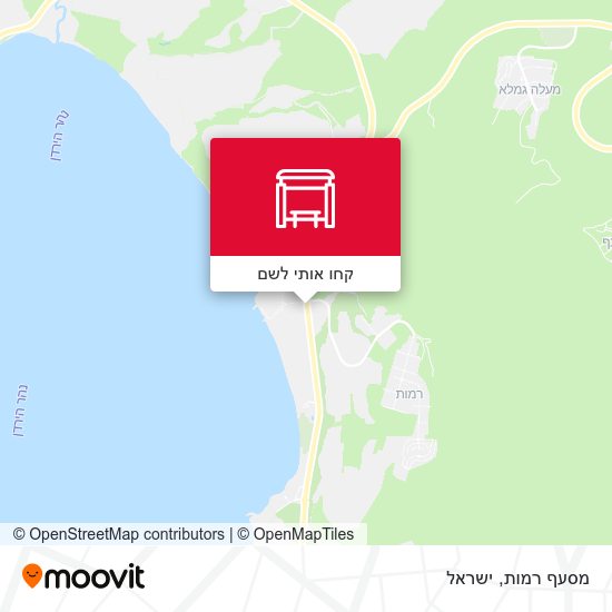 מפת מסעף רמות