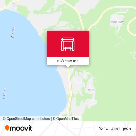 מפת מסעף רמות