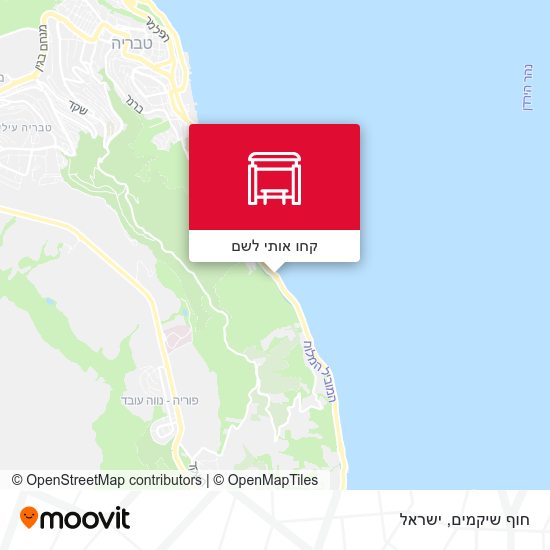מפת חוף שיקמים