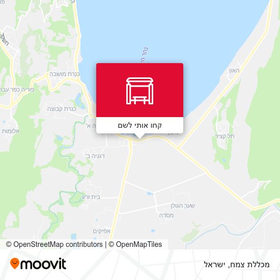 מפת מכללת צמח